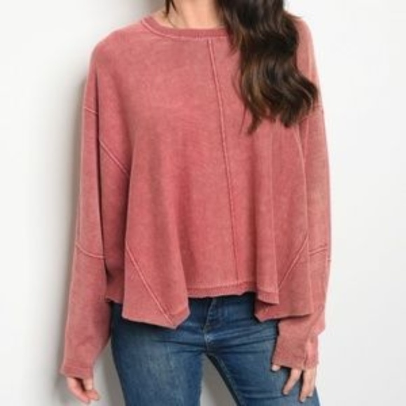 freeandspirit Sweaters - * SOLD OUT * Faded Oversized Boyfriend Sweater